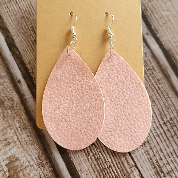 Handmade Faux Leather Earrings Bundle - Picture 12 of 14